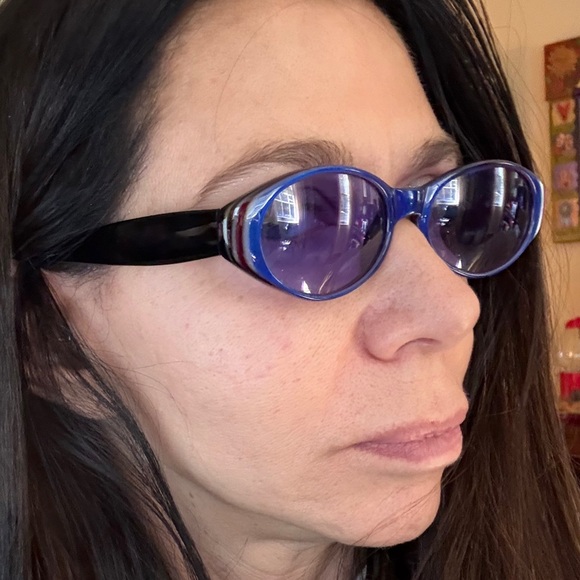 alain Mikli Blue sunglasses  With case . - Picture 5 of 8